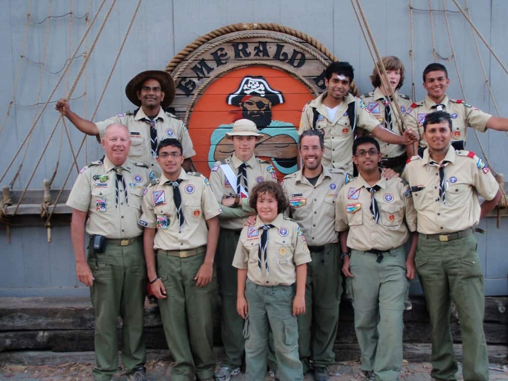 Scouts at Emerald Bay